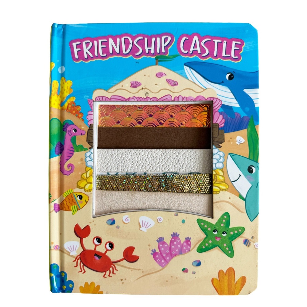 Friendship Castle Hardcover Children's Book Learning To Come Together Teamwork